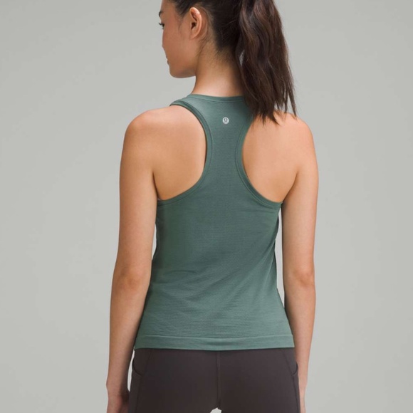 Lululemon Swiftly Tech Tank Race Length, Medium Forest, Size 2 - Picture 11 of 12